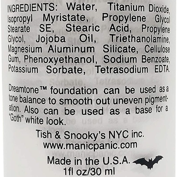 Manic Panic Dreamtone Foundation in Virgin - Picture 2 of 5